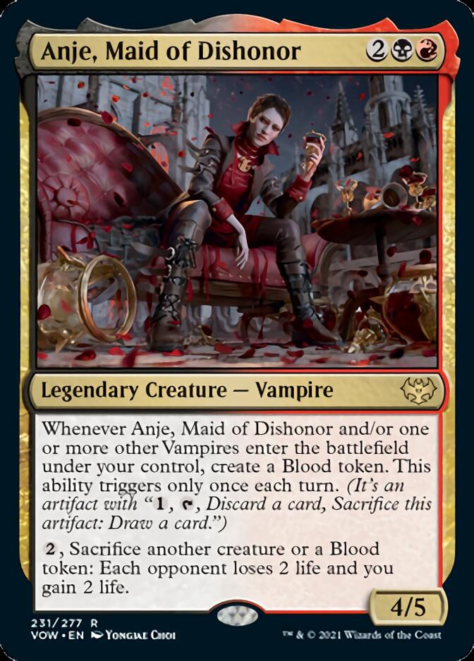 Anje, Maid of Dishonor [Innistrad: Crimson Vow] | Cracking-Singles