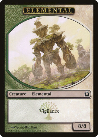 Elemental Token (Green/White) [Return to Ravnica Tokens] | Cracking-Singles