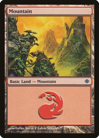 Mountain (245) [Shards of Alara] | Cracking-Singles