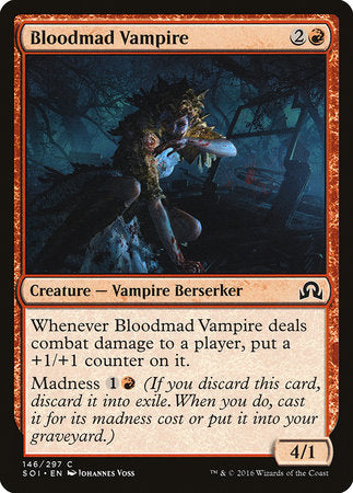 Bloodmad Vampire [Shadows over Innistrad] | Cracking-Singles