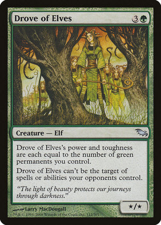 Drove of Elves [Shadowmoor] | Cracking-Singles