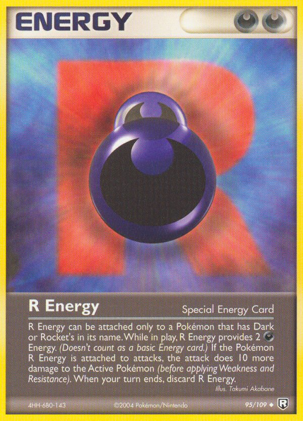 R Energy (95/109) [EX: Team Rocket Returns] | Cracking-Singles