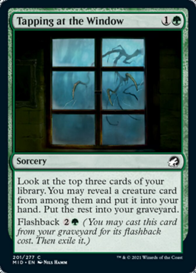 Tapping at the Window [Innistrad: Midnight Hunt] | Cracking-Singles