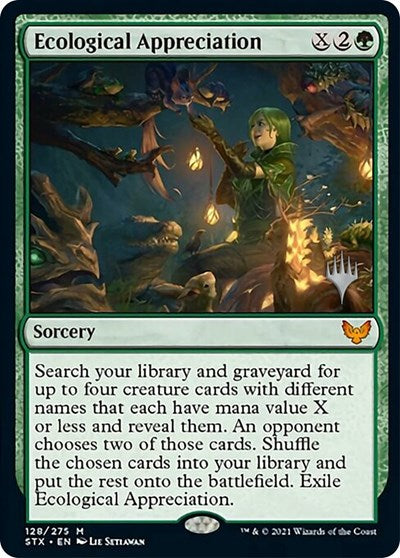 Ecological Appreciation (Promo Pack) [Strixhaven: School of Mages Promos] | Cracking-Singles