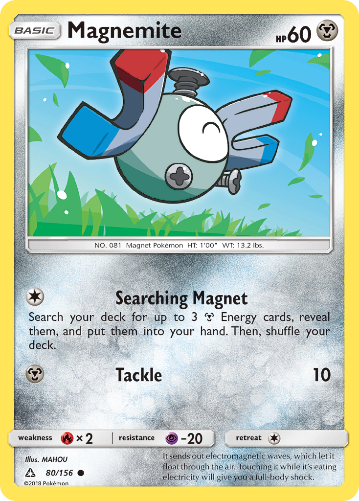 Magnemite (80/156) [Sun & Moon: Ultra Prism] | Cracking-Singles