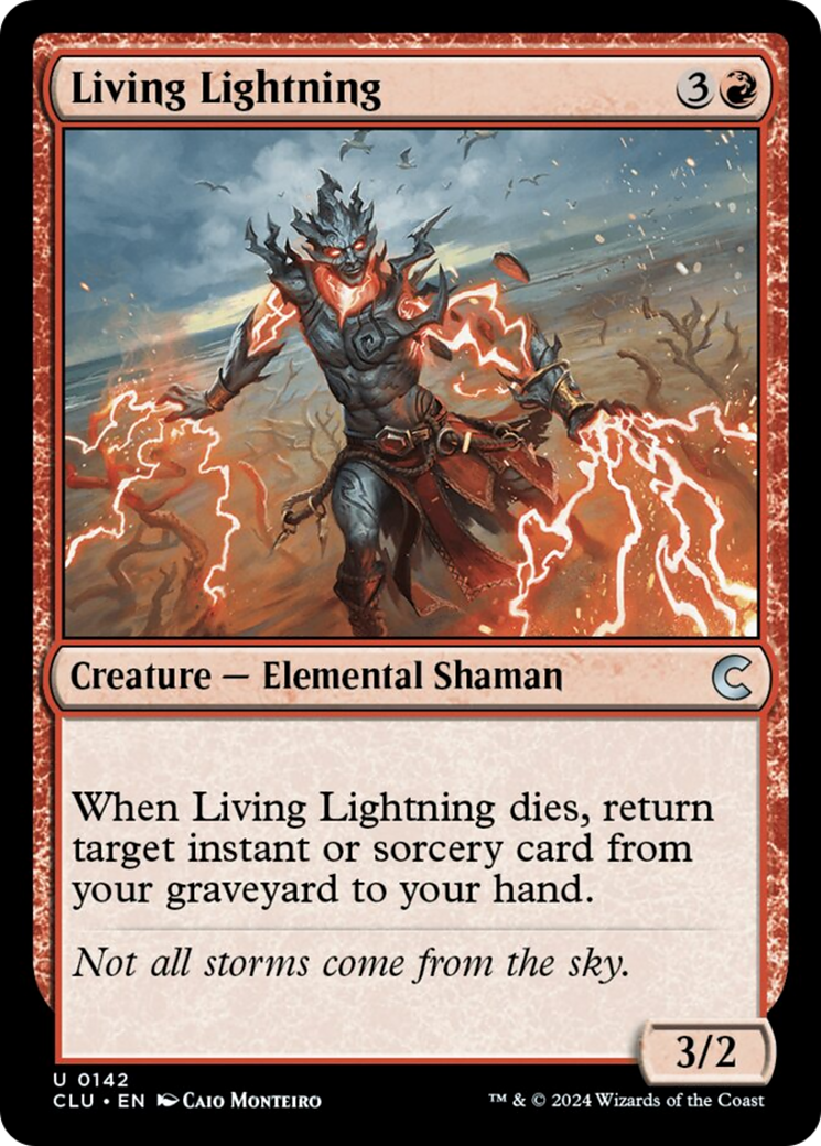 Living Lightning [Ravnica: Clue Edition] | Cracking-Singles