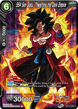 SS4 Son Goku, Thwarting the Dark Empire (Common) [BT13-126] | Cracking-Singles