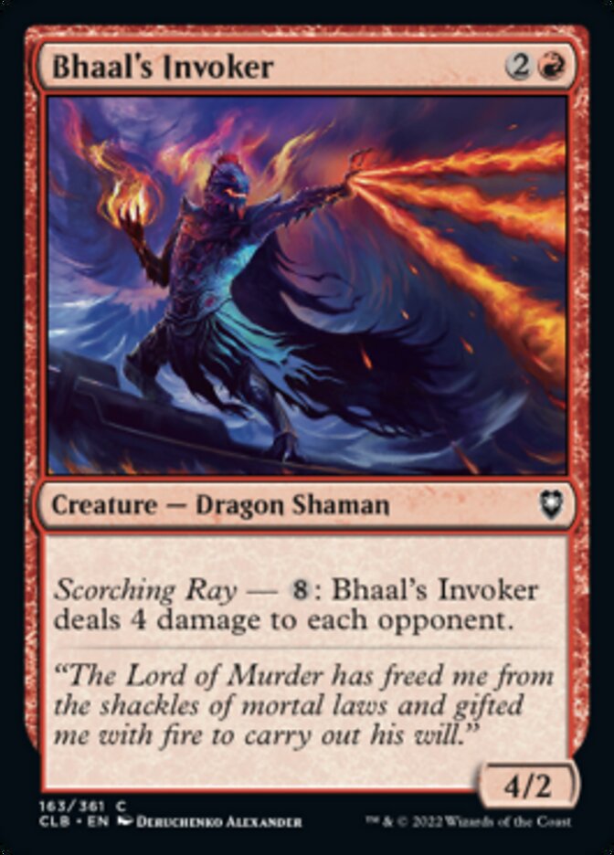 Bhaal's Invoker [Commander Legends: Battle for Baldur's Gate] | Cracking-Singles