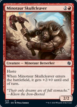 Minotaur Skullcleaver [Jumpstart] | Cracking-Singles