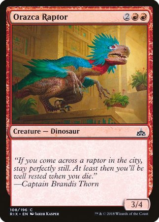 Orazca Raptor [Rivals of Ixalan] | Cracking-Singles