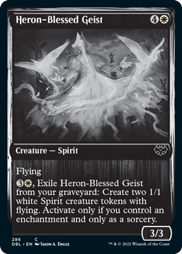 Heron-Blessed Geist [Innistrad: Double Feature] | Cracking-Singles