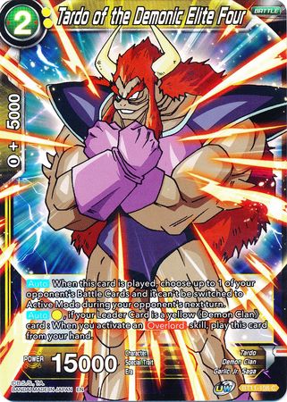 Tardo of the Demonic Elite Four [BT11-108] | Cracking-Singles