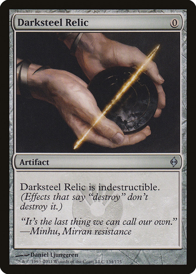 Darksteel Relic [New Phyrexia] | Cracking-Singles