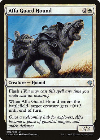 Affa Guard Hound [Duel Decks: Zendikar vs. Eldrazi] | Cracking-Singles