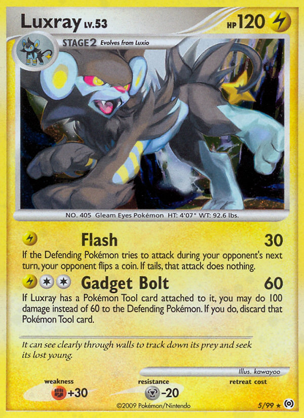 Luxray (5/99) [Platinum: Arceus] | Cracking-Singles