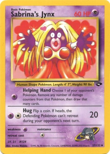 Sabrina's Jynx (57/132) [Gym Challenge Unlimited] | Cracking-Singles