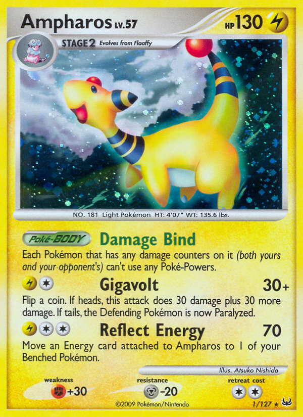 Ampharos (1/127) [Platinum: Base Set] | Cracking-Singles