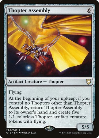 Thopter Assembly [Commander 2018] | Cracking-Singles