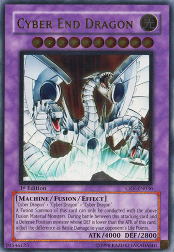 Cyber End Dragon [CRV-EN036] Ultimate Rare | Cracking-Singles