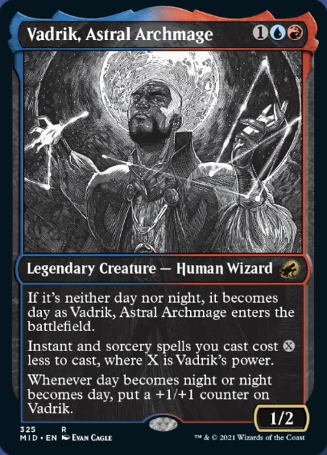 Vadrik, Astral Archmage (Showcase Eternal Night) [Innistrad: Midnight Hunt] | Cracking-Singles