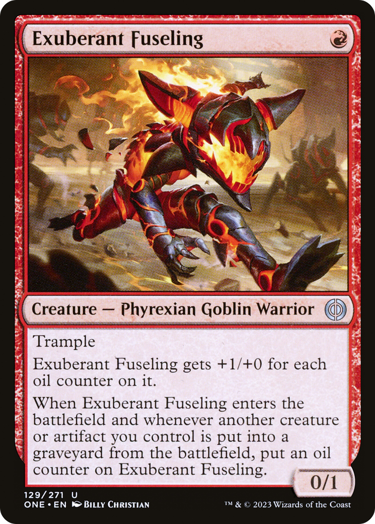 Exuberant Fuseling [Phyrexia: All Will Be One] | Cracking-Singles