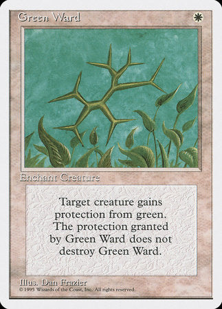 Green Ward [Fourth Edition] | Cracking-Singles