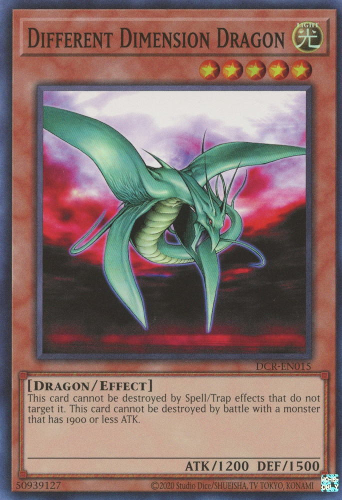 Different Dimension Dragon [DCR-EN015] Super Rare | Cracking-Singles