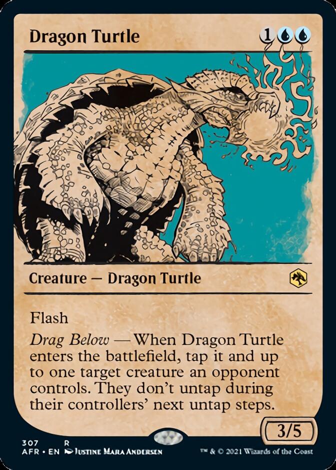 Dragon Turtle (Showcase) [Dungeons & Dragons: Adventures in the Forgotten Realms] | Cracking-Singles