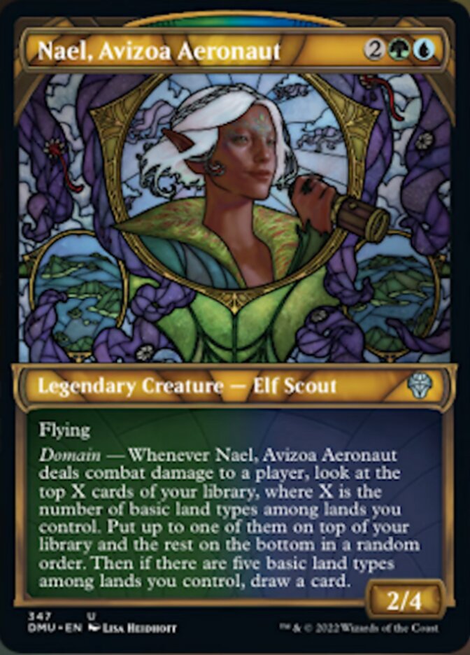 Nael, Avizoa Aeronaut (Showcase Textured) [Dominaria United] | Cracking-Singles