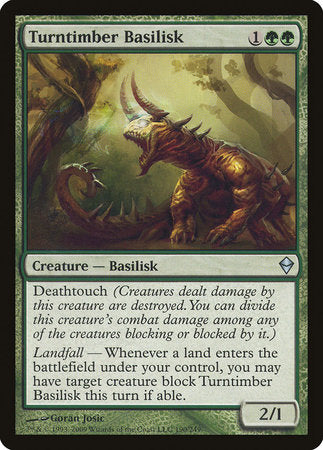 Turntimber Basilisk [Zendikar] | Cracking-Singles