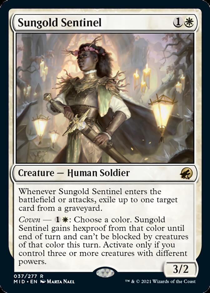 Sungold Sentinel [Innistrad: Midnight Hunt] | Cracking-Singles