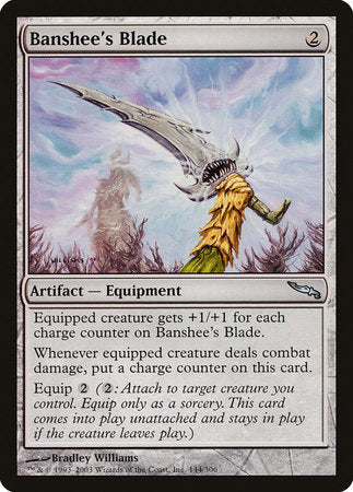 Banshee's Blade [Mirrodin] | Cracking-Singles