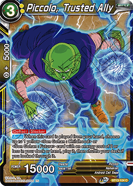 Piccolo, Trusted Ally (Common) [BT13-104] | Cracking-Singles