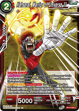 Kahseral, Warrior of Universe 11 (BT14-026) [Cross Spirits] | Cracking-Singles