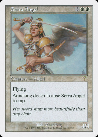 Serra Angel [Seventh Edition] | Cracking-Singles