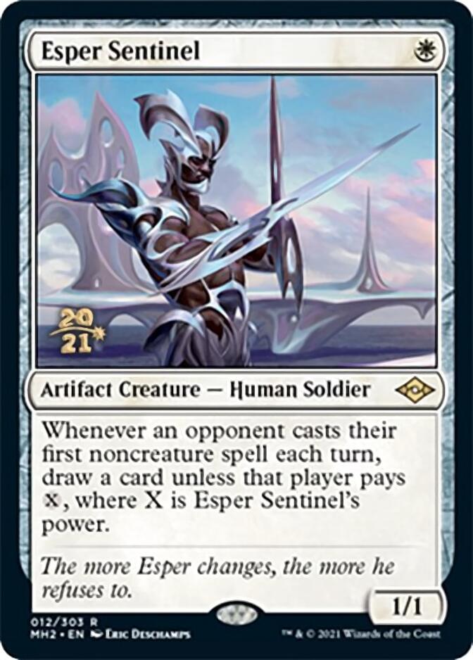 Esper Sentinel [Modern Horizons 2 Prerelease Promos] | Cracking-Singles