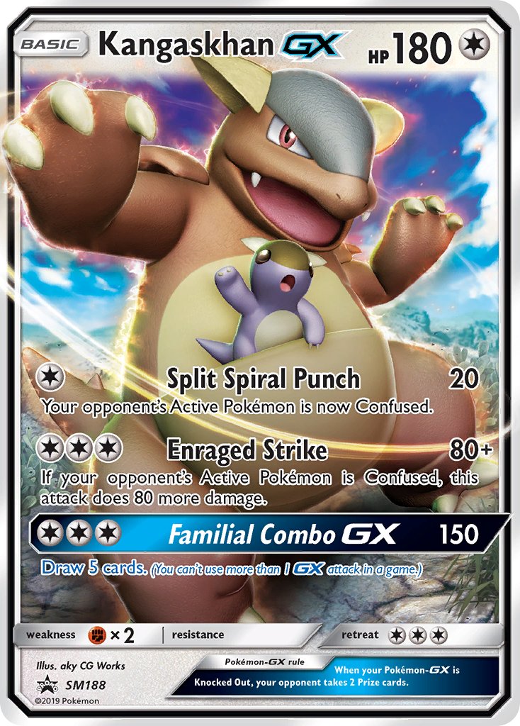 Kangaskhan GX (SM188) [Sun & Moon: Black Star Promos] | Cracking-Singles