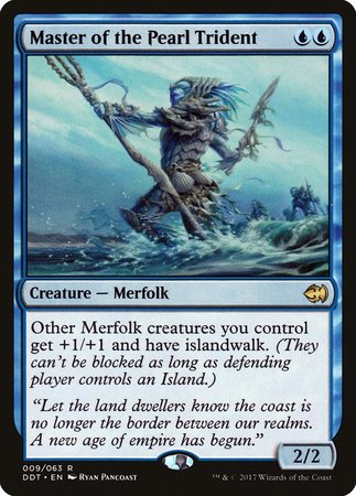 Master of the Pearl Trident [Duel Decks: Merfolk vs. Goblins] | Cracking-Singles