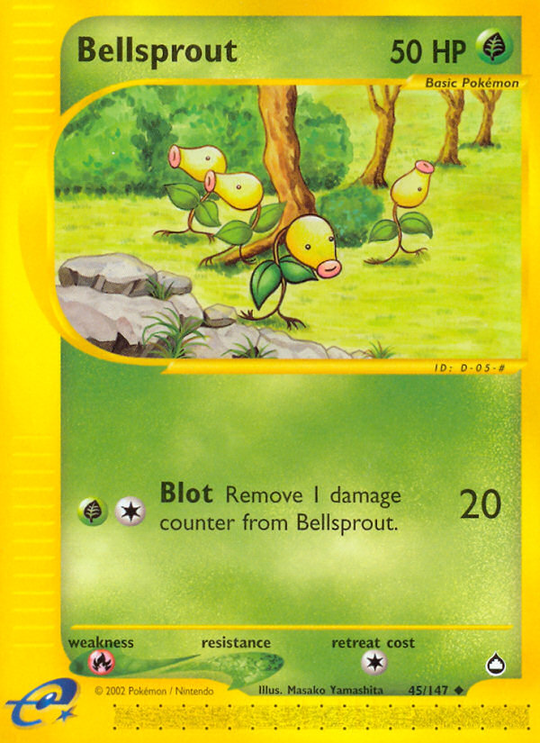 Bellsprout (45/147) [Aquapolis] | Cracking-Singles