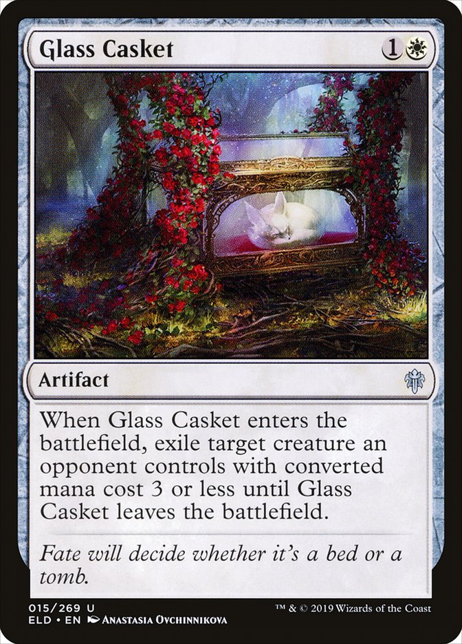 Glass Casket [Throne of Eldraine] | Cracking-Singles