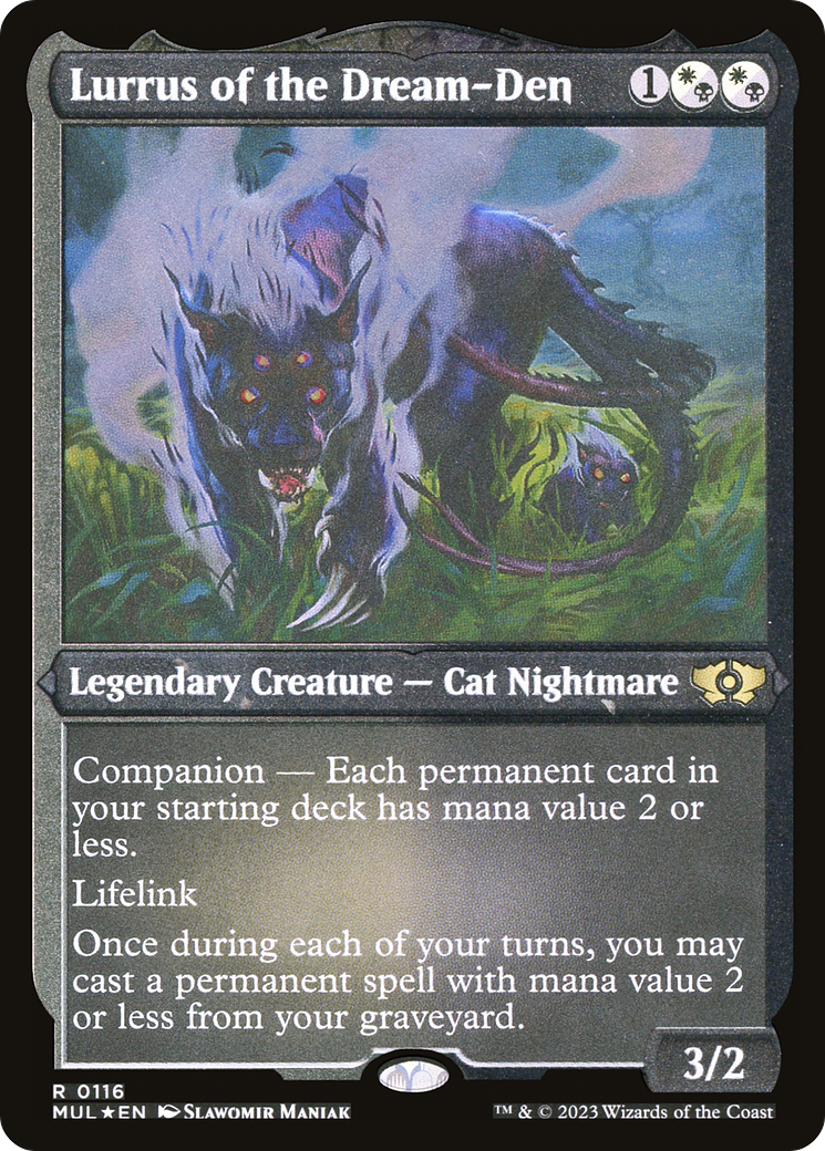 Lurrus of the Dream-Den (Foil Etched) [Multiverse Legends] | Cracking-Singles