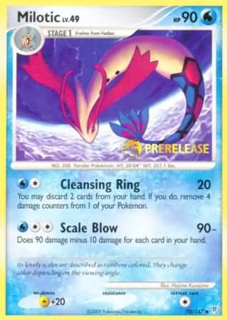 Milotic (70/147) (Prerelease Promo) [Nintendo: Black Star Promos] | Cracking-Singles