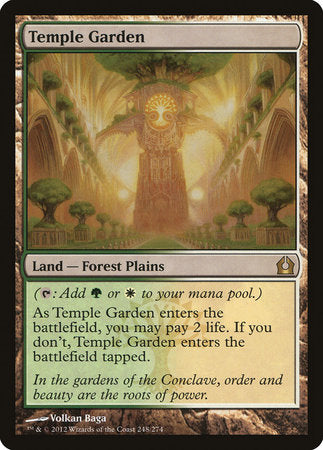 Temple Garden [Return to Ravnica] | Cracking-Singles