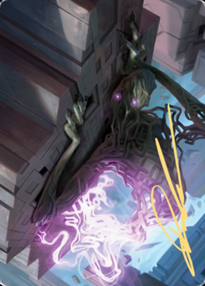 Skyclave Shade Art Card [Zendikar Rising Art Series] | Cracking-Singles