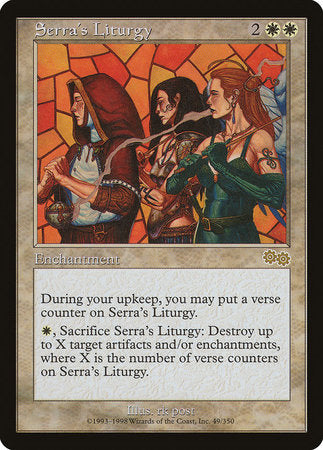 Serra's Liturgy [Urza's Saga] | Cracking-Singles