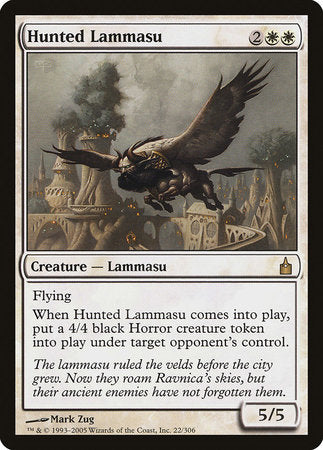 Hunted Lammasu [Ravnica: City of Guilds] | Cracking-Singles