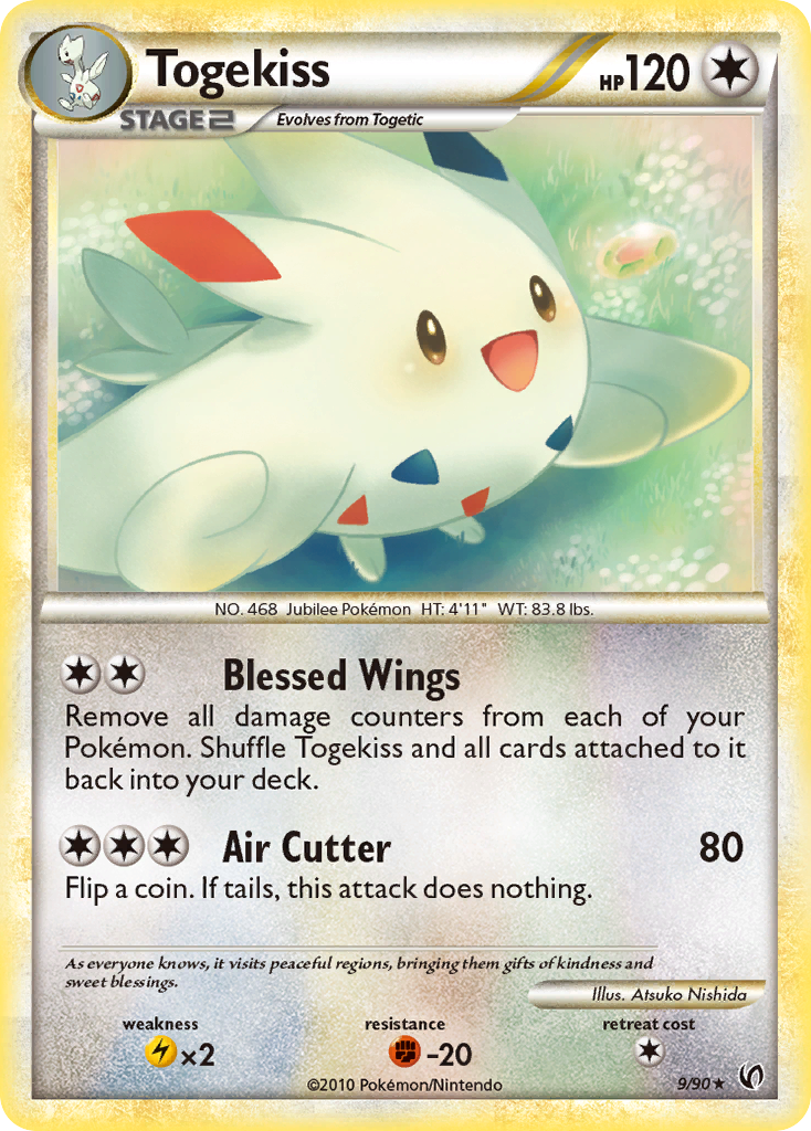 Togekiss (9/90) [HeartGold & SoulSilver: Undaunted] | Cracking-Singles