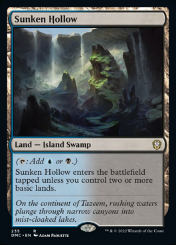 Sunken Hollow [Dominaria United Commander] | Cracking-Singles