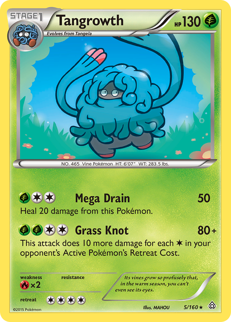 Tangrowth (5/160) [XY: Primal Clash] | Cracking-Singles