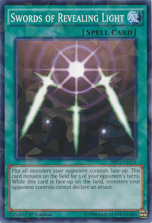 Swords of Revealing Light [BP03-EN133] Shatterfoil Rare | Cracking-Singles